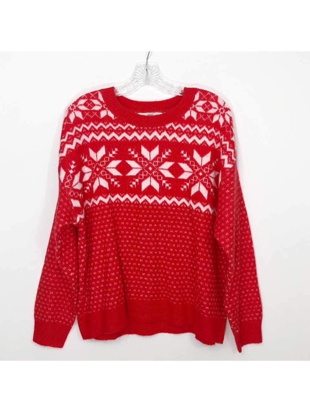 H&M Crewneck Sweater - Classic Holiday Knit - Size M